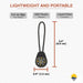 sun company ziprcomp ball-compass zipper pull spec callout view