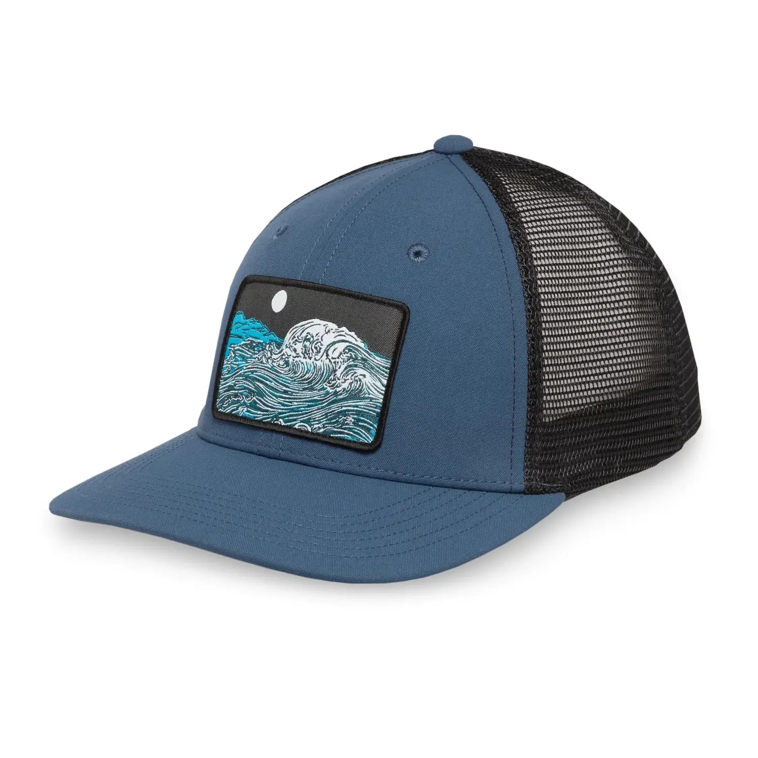 Sunday Afternoon Crashing Waves Trucker Front View