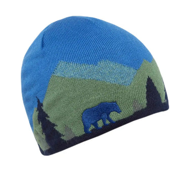 Sunday Afternoon K's Graphic Series Beanie, Forest Bear, front view 