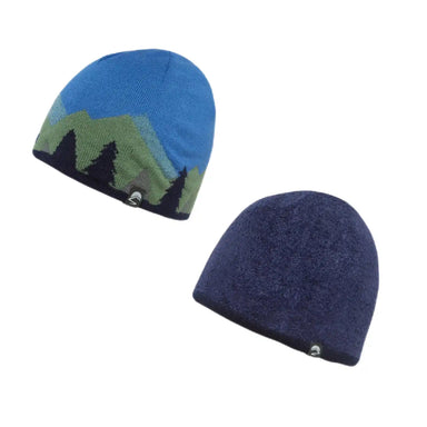 Sunday Afternoon K's Graphic Series Beanie, Forest Bear, reversible view 