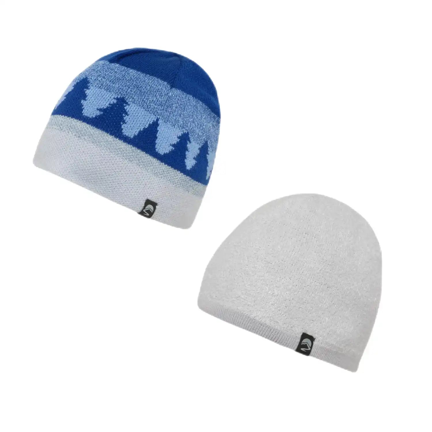 Sunday Afternoon K's Graphic Series Beanie, Winterland Fox, reversible view 