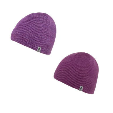 Sunday Afternoon K's Nightfall Reflective Beanie, Lavender Plum, front view 