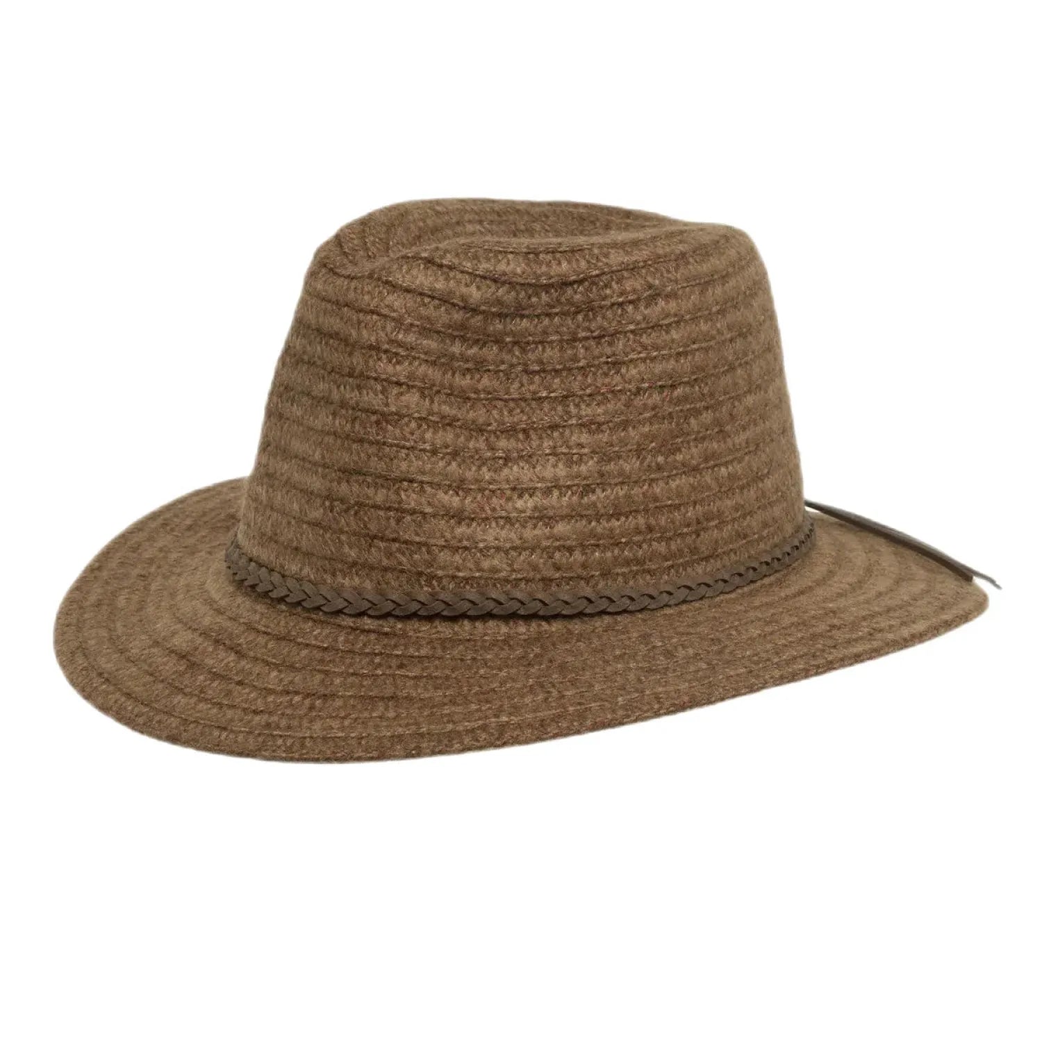 Sunday Afternoons Camden Hat shown in chestnut brown color.