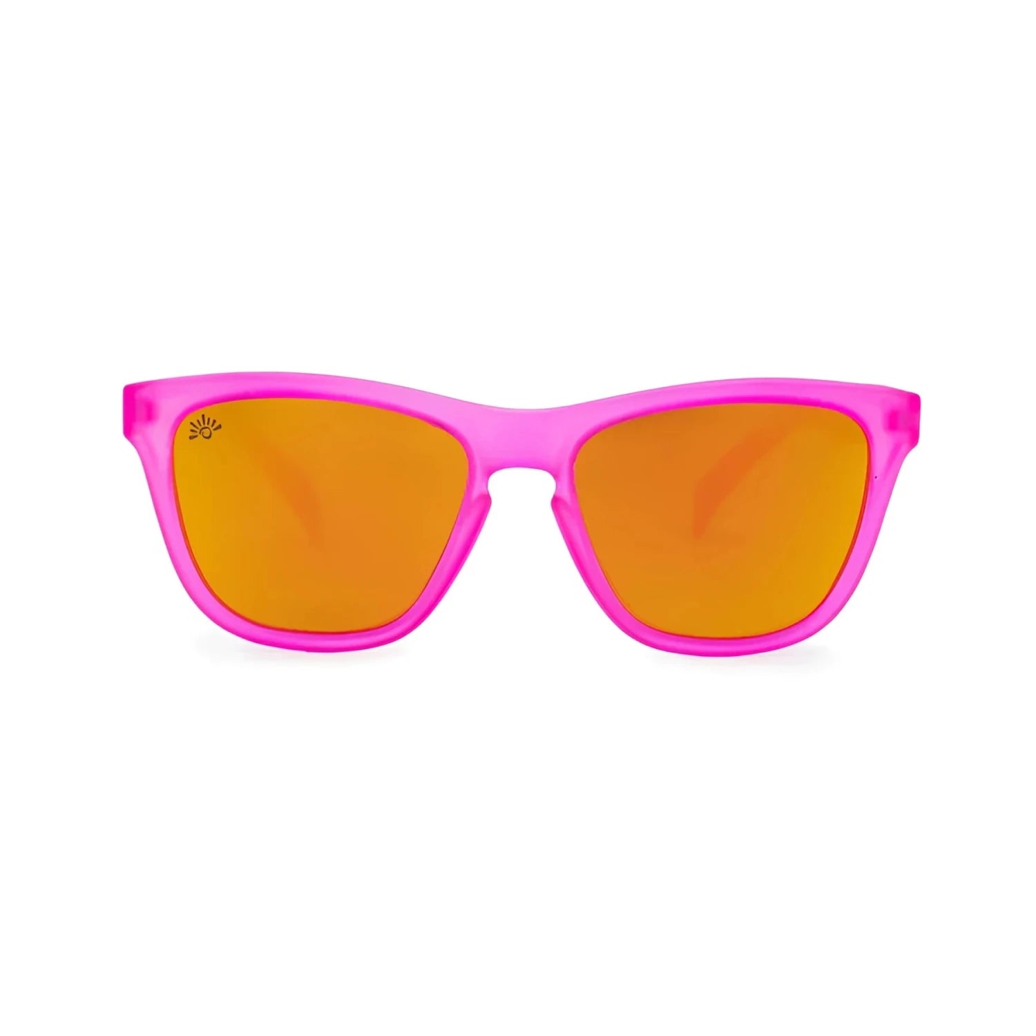 Sunnies Kid's Polarized Sunglasses in tea time with poodles, front view