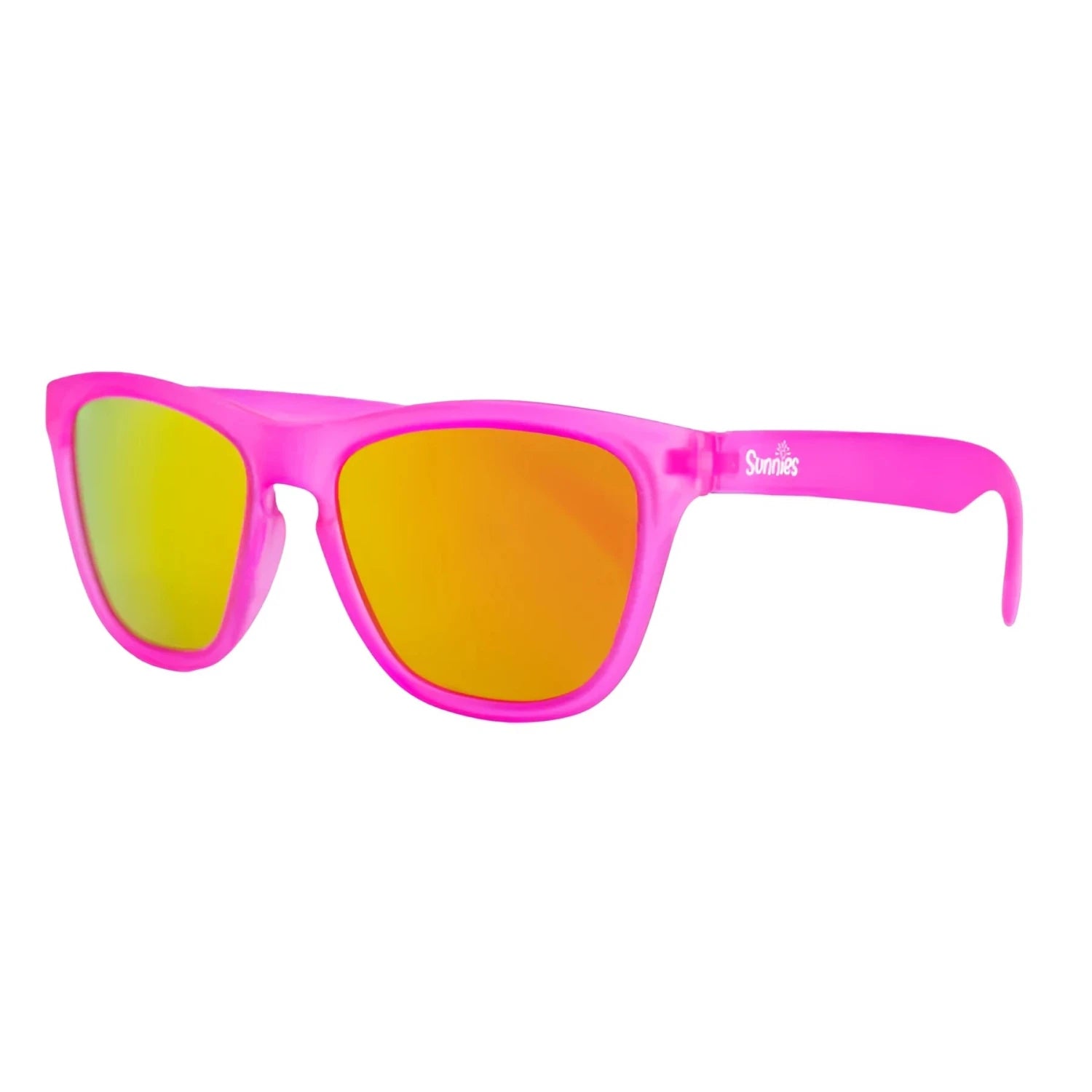 Sunnies Kid's Polarized Sunglasses in tea time with poodles, side view