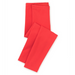 Tea Collection girls solid leggings in scarlet, flat side view