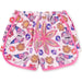 Tea Collection Girl's Woven Dolphin Shorts in butterfly tile, flat front shorts