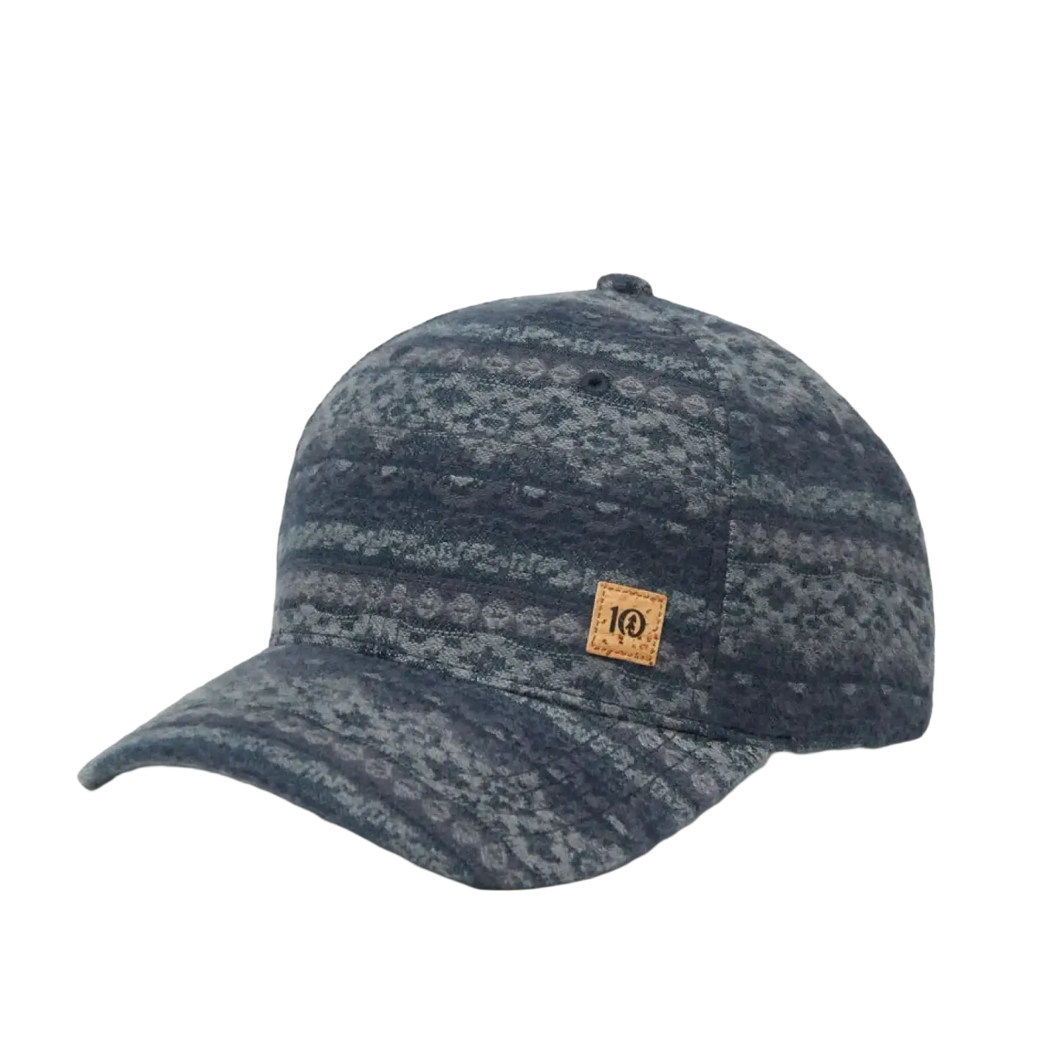 Tentree Forest Cork Icon Elevation Hat, Blue geo 
