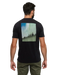Tentree Men's Northern Aurora T-Shirt, back model view