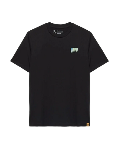 Tentree Men's Northern Aurora T-Shirt, flat view
