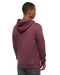Tentree Men's Sasquatch Hoodie, Burgundy football back view