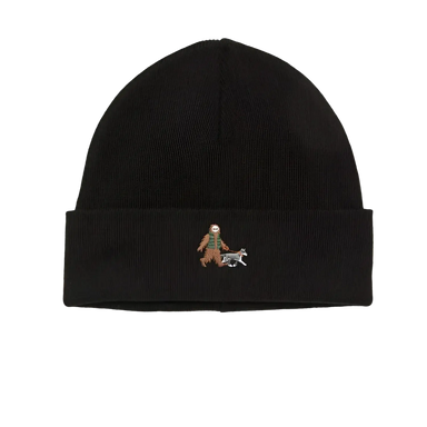 Tentree Kurt Sasquatch Beanie, Black dog walking sasquatch