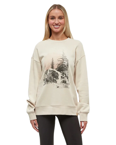Tentree Women's Backcountry Crew, front view
