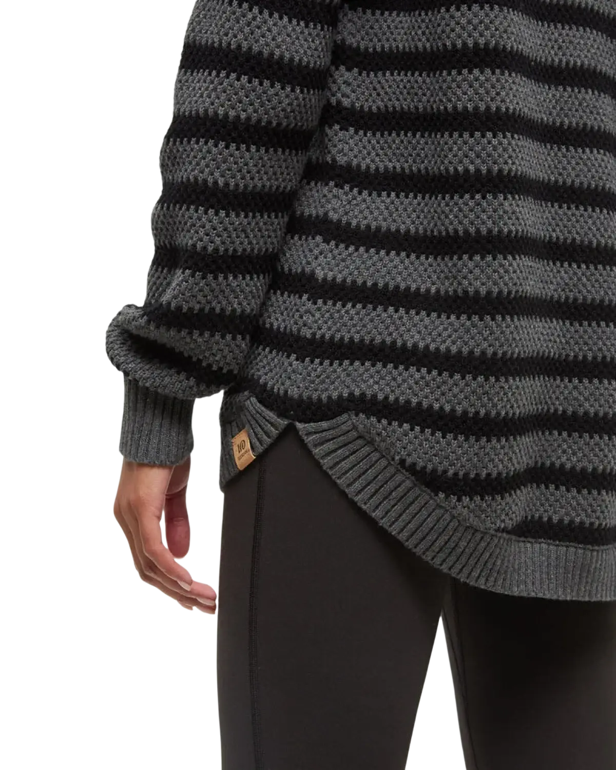 Tentree Women's Broughton Sweater, close up