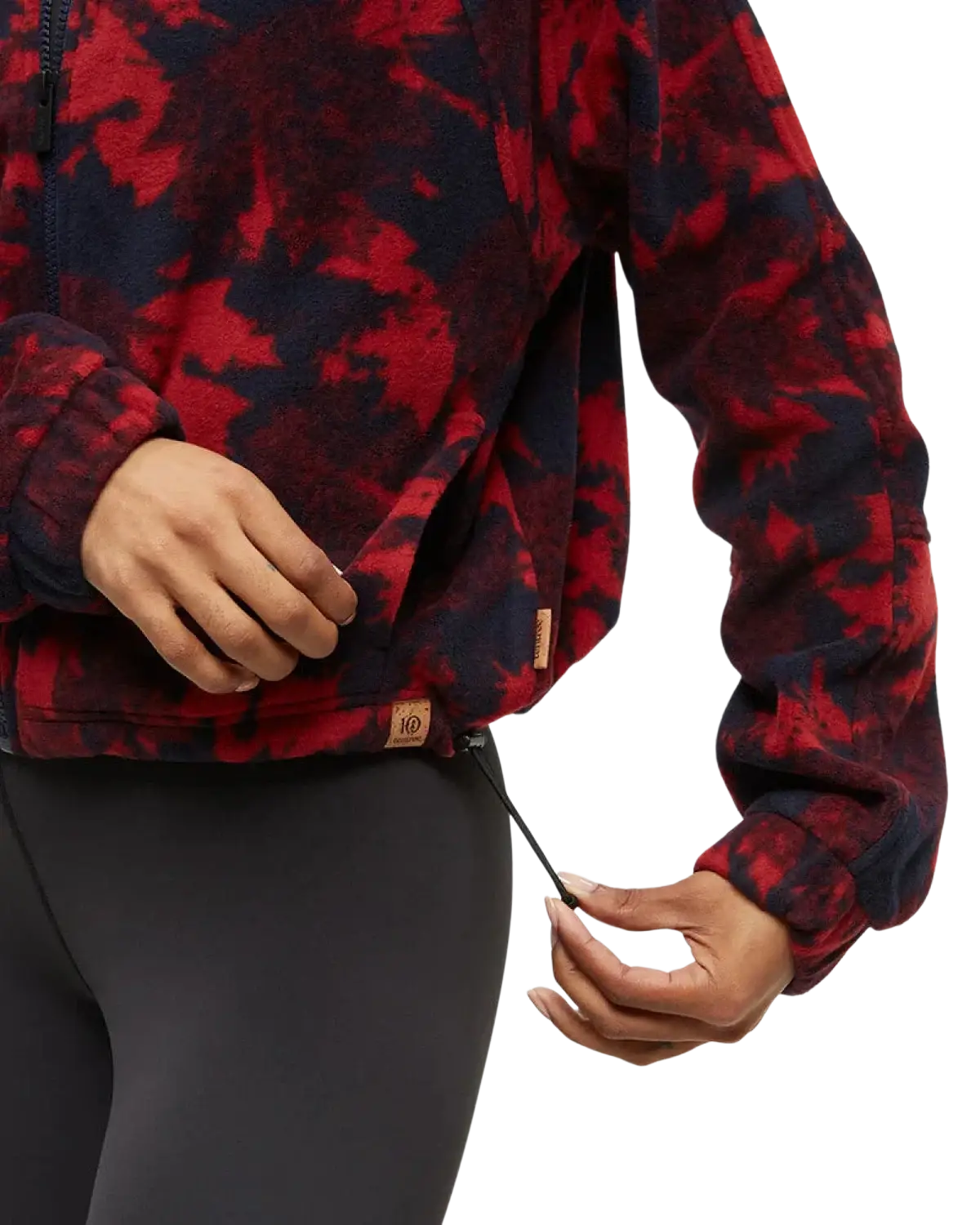 Tentree Women's Palisade Full Zip, Detail view