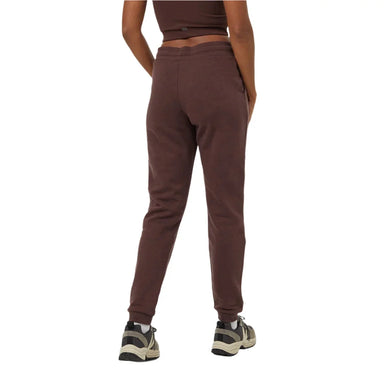 tentree womens treefleece bamone sweatpant in deep mahogany back model view