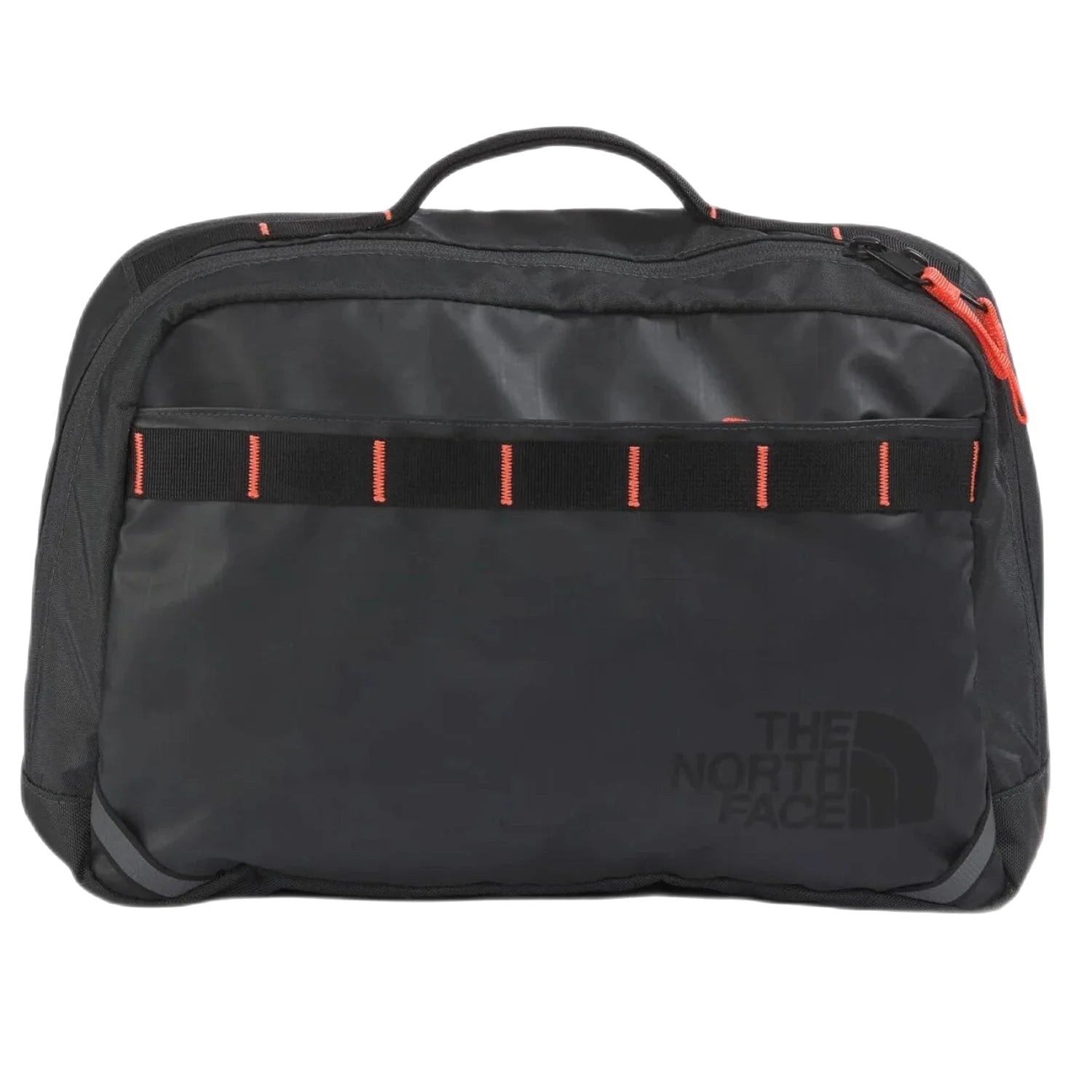 The North Face Base Camp Voyager Sling Asphalt Grey/Orange  Front