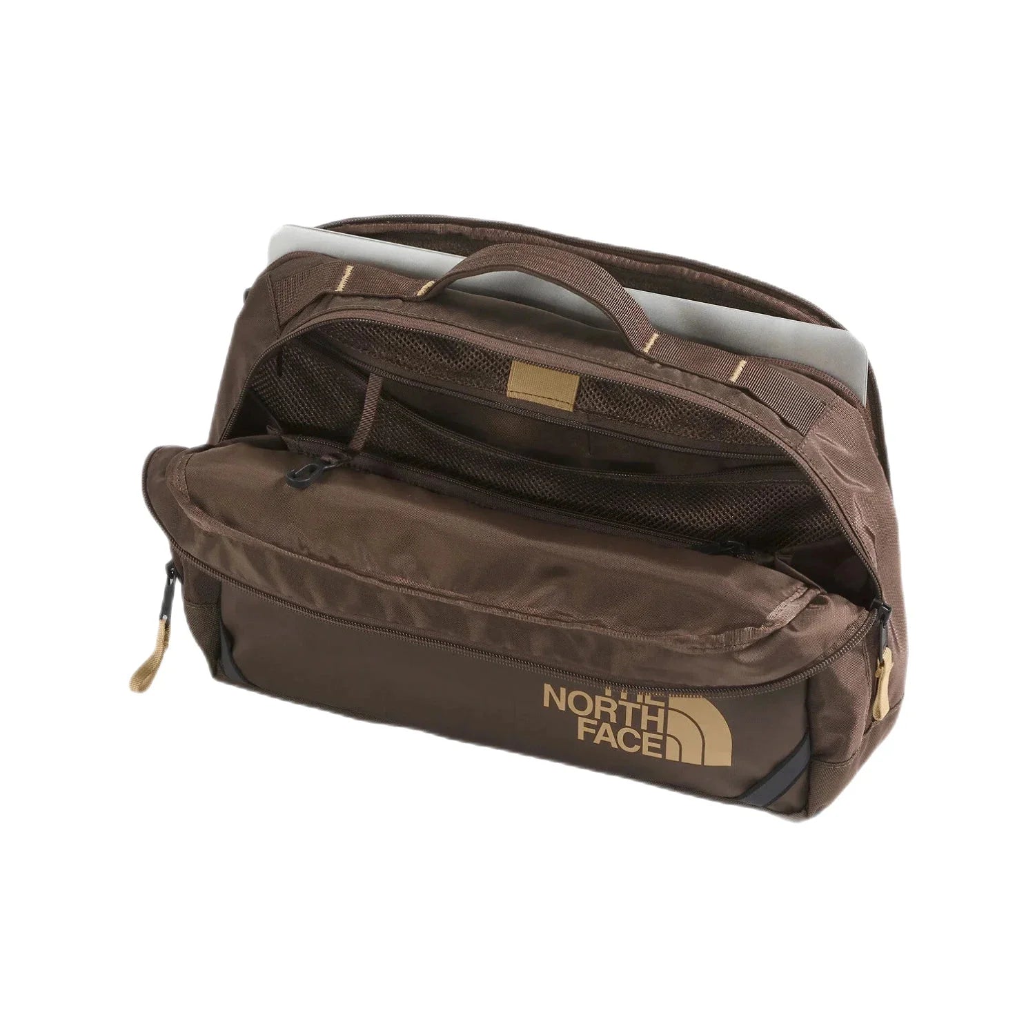 The North Face Base Camp Voyager Sling Smokey Brown/Khaki Inside