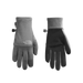 The North Face Etip™ Recycled Gloves in TNF Medium Grey, front and back view flat