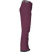 The North Face Girl's Freedom Insulated Pant show in the Boysenberry color option. Right side view.