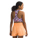 The North Face Girls' Never Stop Tank Radiant Poppy Floral Model Back