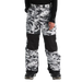 The North Face K's Freedom Insulated Pants in Smoked Pearl TNF Camo, front view on model