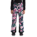 The North Face Kid's Freedom Insulated Pants in Pale Blossom Frozen Floral Print, front view on model 