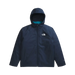 The North Face Kid's Perrito 4-N-1 Hooded Jacket in Summit Navy, front view flat