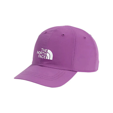 The North Face Kid's Horizon Hat in grape & TNF white, front view