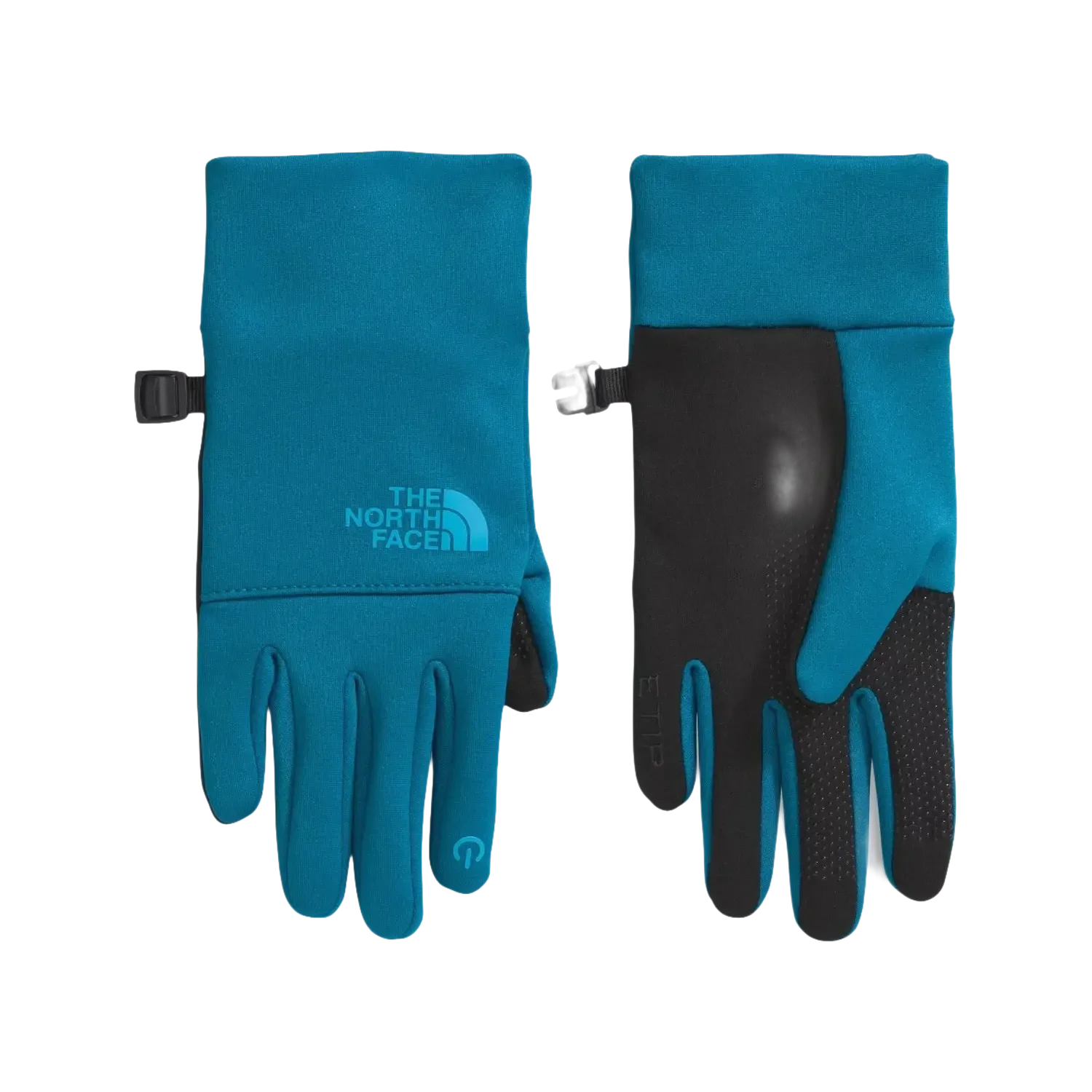 The North Face Kid's Recycled Etip™ Gloves in dusk blue, pair top view