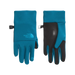 The North Face Kid's Recycled Etip™ Gloves in dusk blue, pair top view