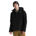 The North Face Men's Carto Mono Triclimate® Hooded Jacket in TNF Black, front view on model 