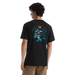 The North Face M's Evolution Tent Short-Sleeve Tee—Graphic in TNF Black, back view on model 