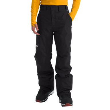 The North Face Men's Freedom Insulated Pants in TNF Black, front view on model