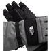 The North Face M's Montana Ski Glove in TNF Medium Grey Heather, view of gloves up close to see the details 