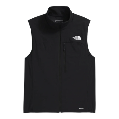 The North Face Men's Summit Series Casaval LT Vest in TNF Black, front view flat