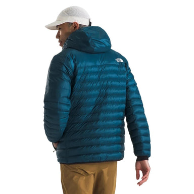 The North Face M’s Terra Peak Hoodie, Midnight Petrol, back view on model 