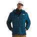 The North Face M’s Terra Peak Hoodie, Midnight Petrol, front view on model