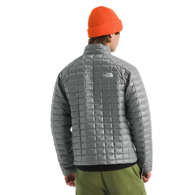 The North Face Men's THERMOBALL™ Jacket in Smoked Pearl, back view on model 