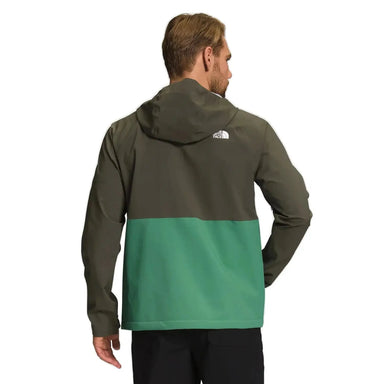 The North Face Men's Valle Vista Stretch Jacket Deep Green Model Front View