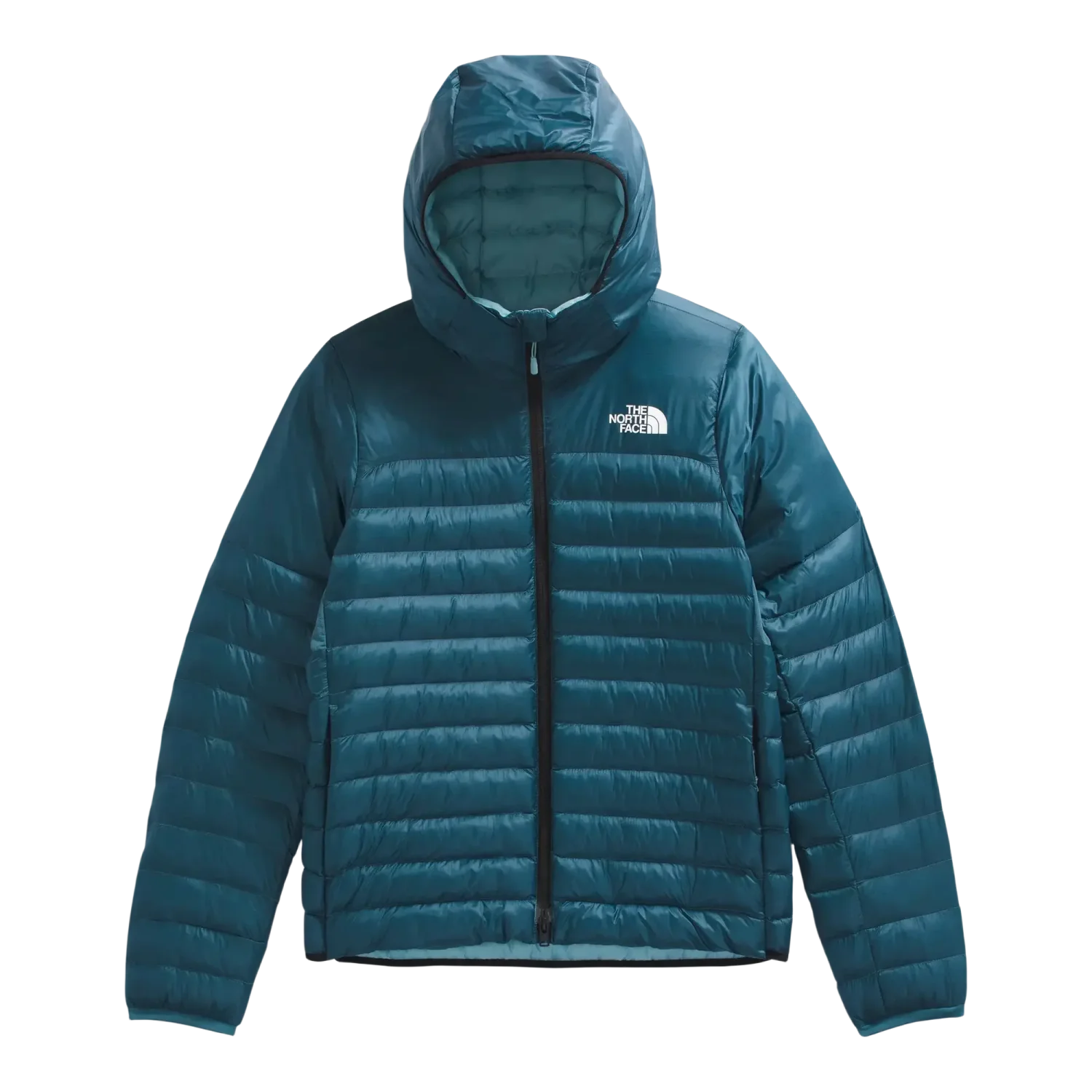 The North Face Women's Terra Peak Hoodie in Space, view of jacket flat