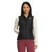 The North Face W's ThermoBall™ Eco Vest 2.0, TNF Black, front view on model
