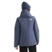 The North Face Women's Carto Mono Triclimate® Hooded Jacket in twilight galaxy, model back view