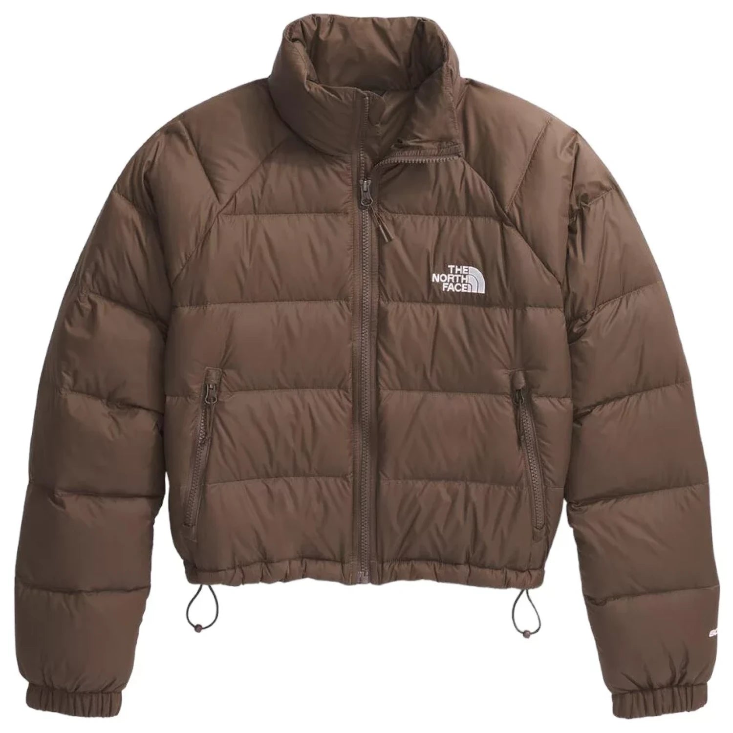 the north face womens hyrdrenlite down jacket front flat view