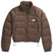 the north face womens hyrdrenlite down jacket front flat view