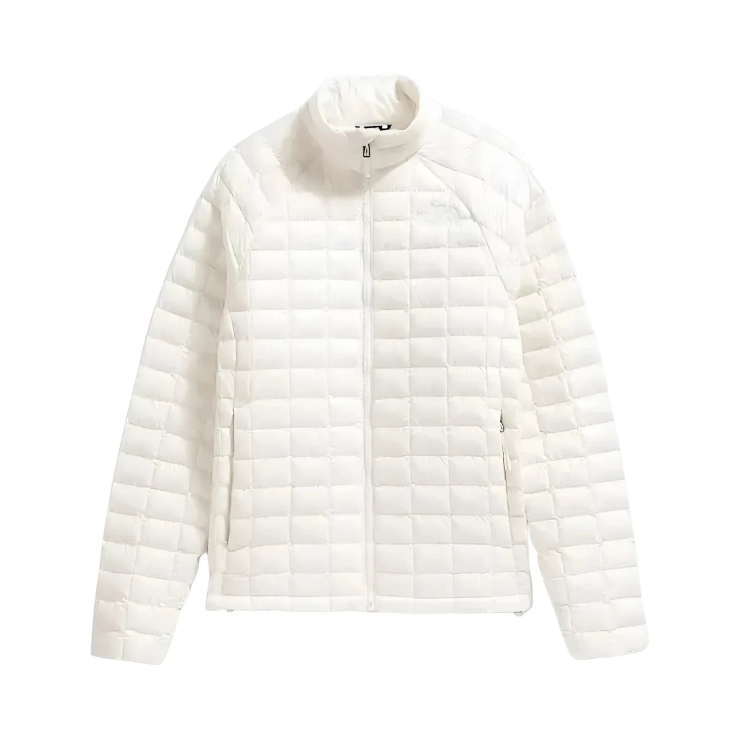 The North Face Women's THERMOBALL™ Jacket in white dune, flat front view