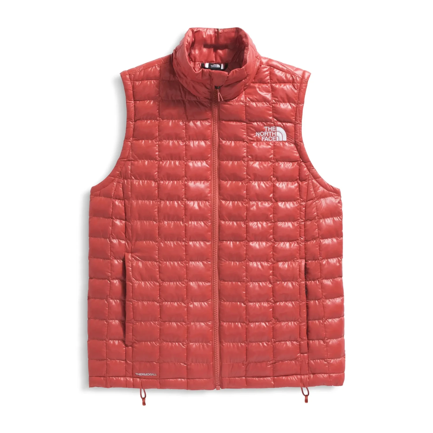 The North Face Women's THERMOBALL™ Vest in mars red, flta front view