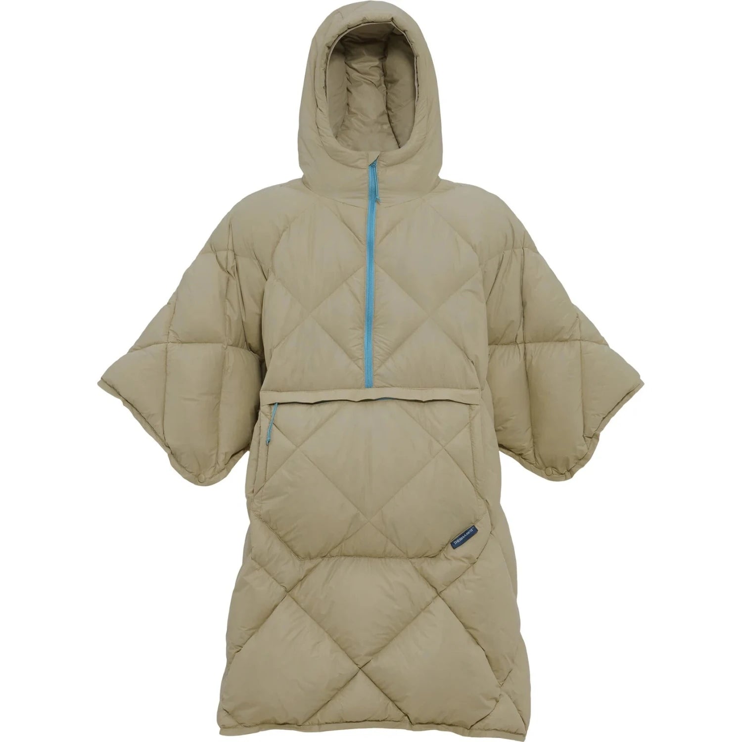 Therm-a-Rest Honcho Poncho™ Down in twill, front view