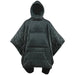 Thermarest Honcho Poncho™ shown in Black Forest color option. Front view.