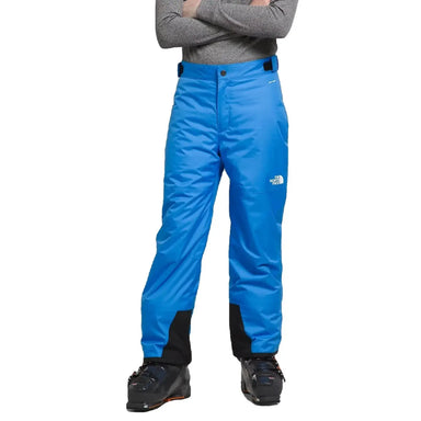 The North Face B's Freedom Insulated Pants, Optic Blue, front view on model